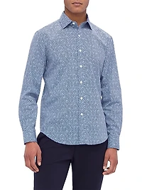 Axel Woven Button-Up Shirt