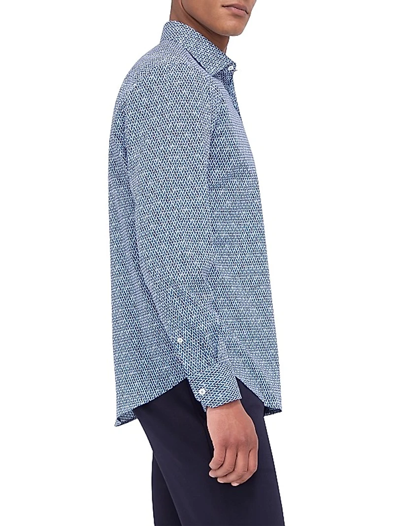 Axel Woven Button-Up Shirt