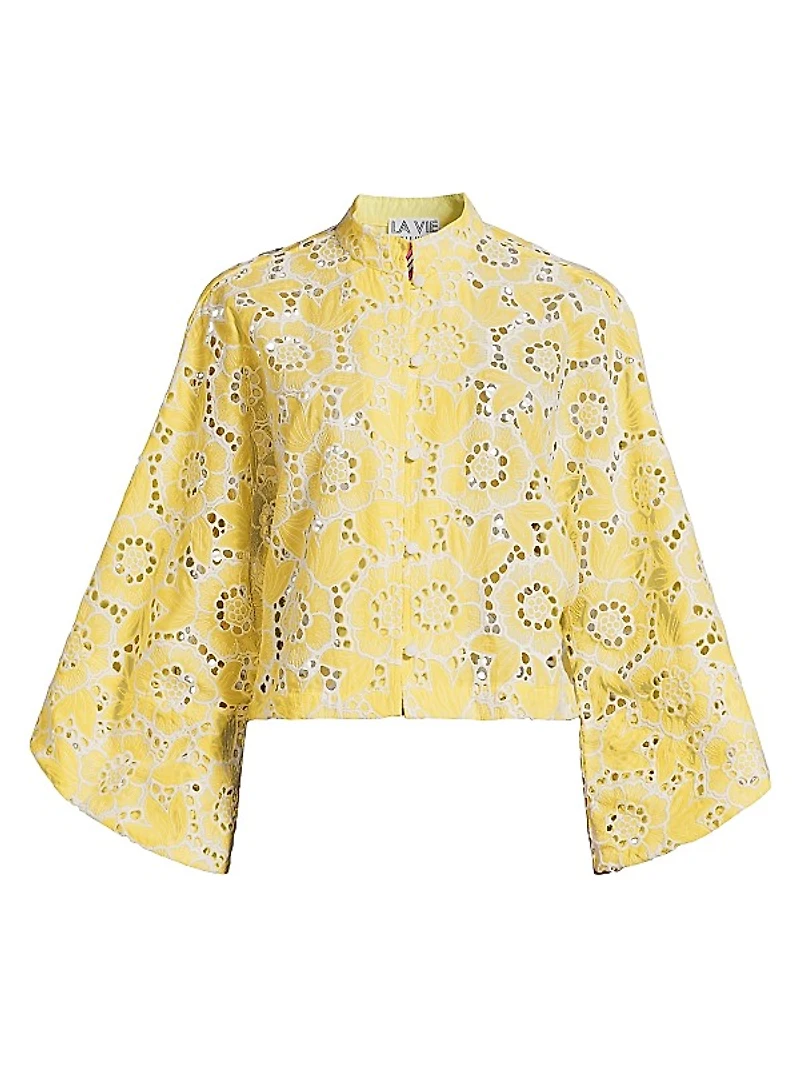 Lace Cropped Jacket