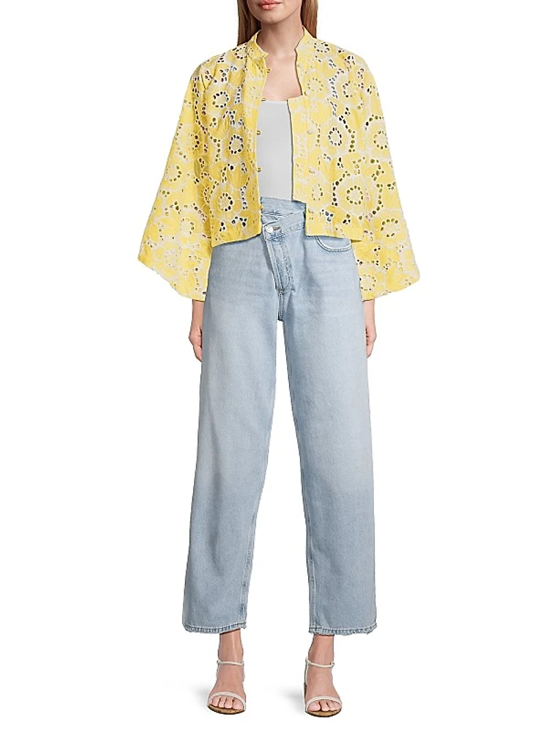 Lace Cropped Jacket