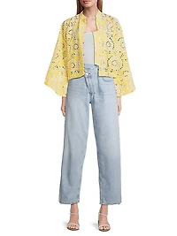 Lace Cropped Jacket