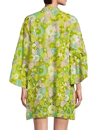 Burst Sequin Mini Caftan