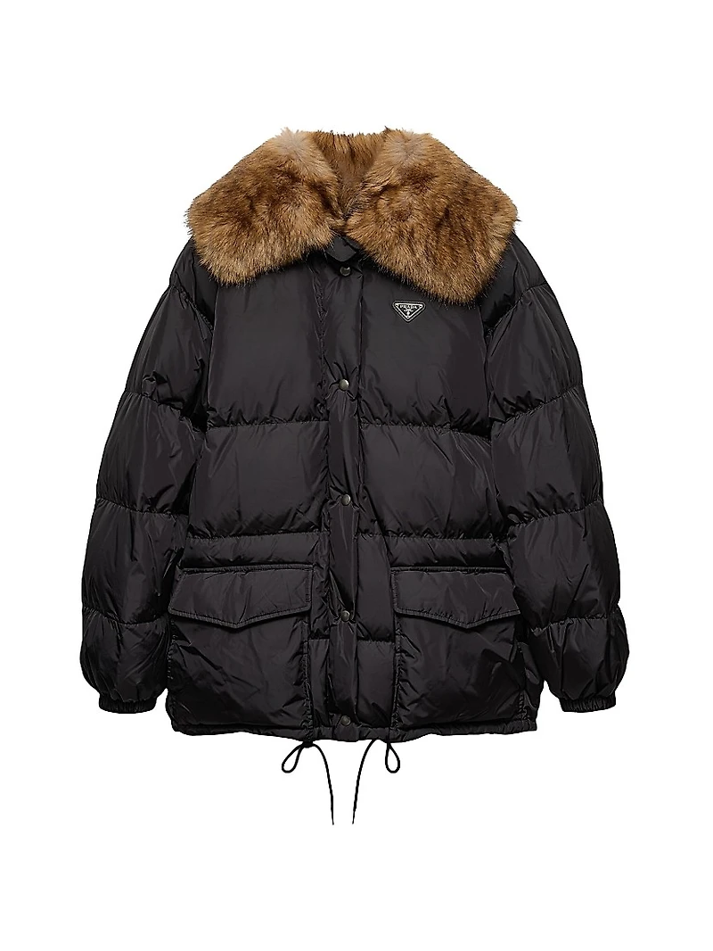 Tech Canvas Down Jacket