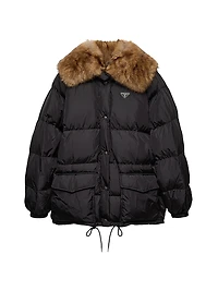 Tech Canvas Down Jacket