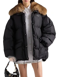 Tech Canvas Down Jacket