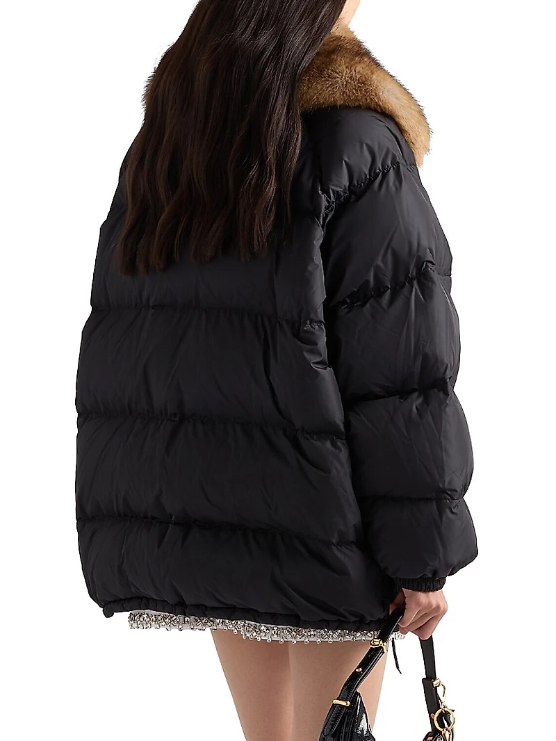 Tech Canvas Down Jacket