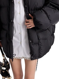 Tech Canvas Down Jacket