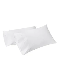 Vista Embroidered Organic Pillowcase Set of 2