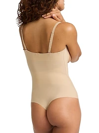 Zone Smoothing Open-Bust Bodysuit