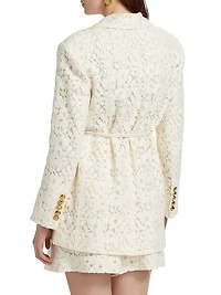 Illuminate Lace Tie-Waist Jacket