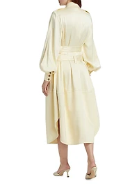 Balance Cargo Belted Midi-Dress