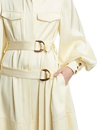 Balance Cargo Belted Midi-Dress