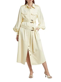Balance Cargo Belted Midi-Dress