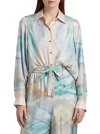 Illuminate Relaxed Button-Front Shirt