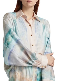 Illuminate Relaxed Button-Front Shirt