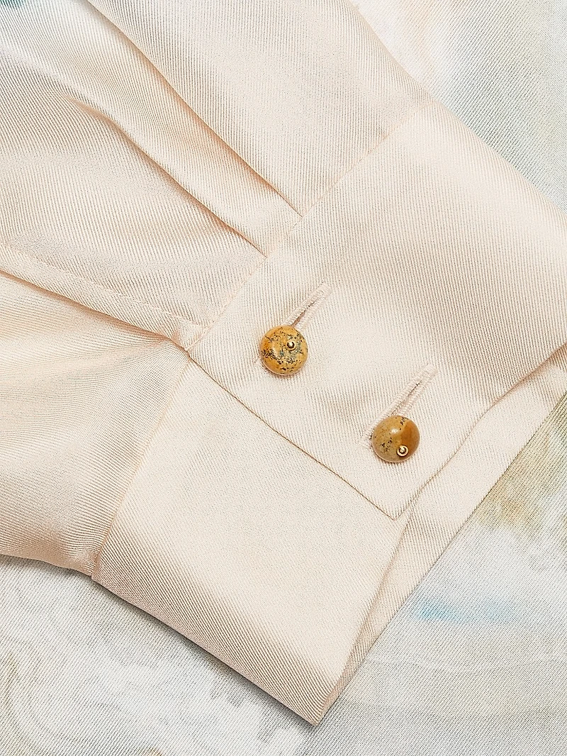 Illuminate Relaxed Button-Front Shirt