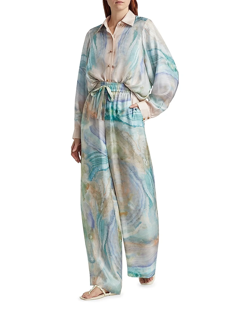 Illuminate Relaxed Button-Front Shirt