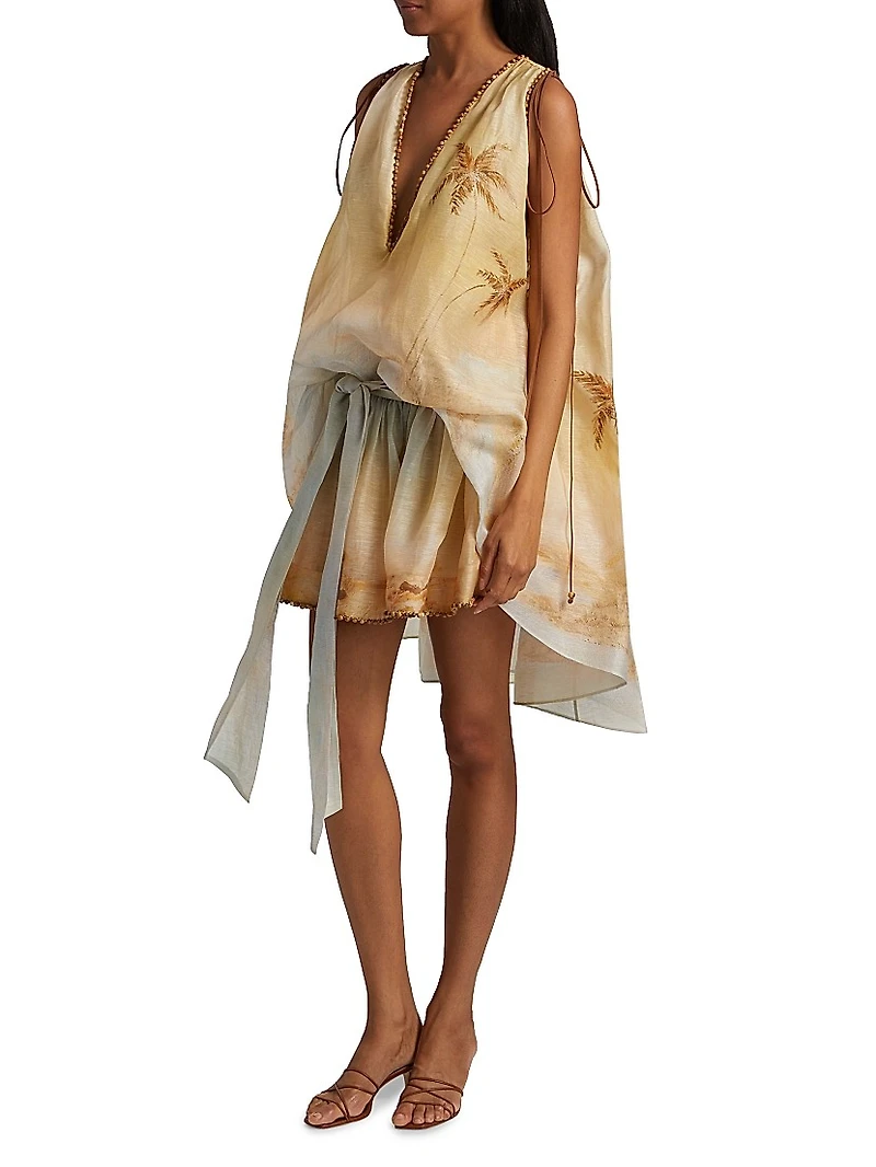 Balance Plunge Minidress