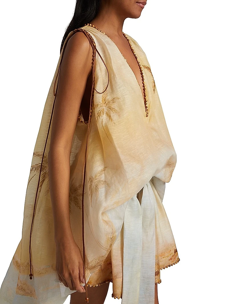 Balance Plunge Minidress