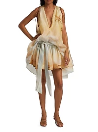 Balance Plunge Minidress