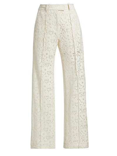 Illuminate Lace Straight Pants