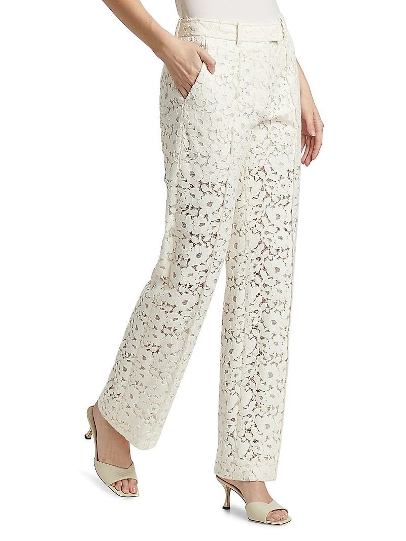 Illuminate Lace Straight Pants