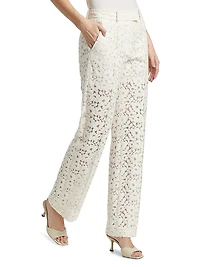 Illuminate Lace Straight Pants