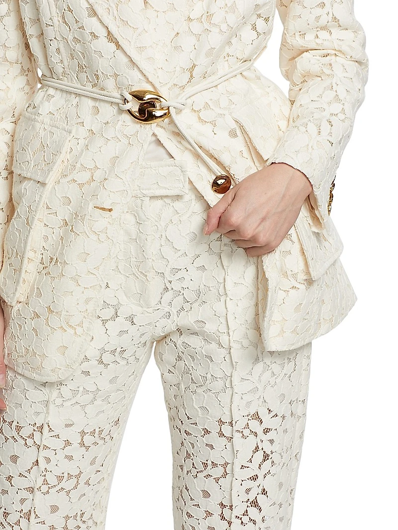 Illuminate Lace Straight Pants