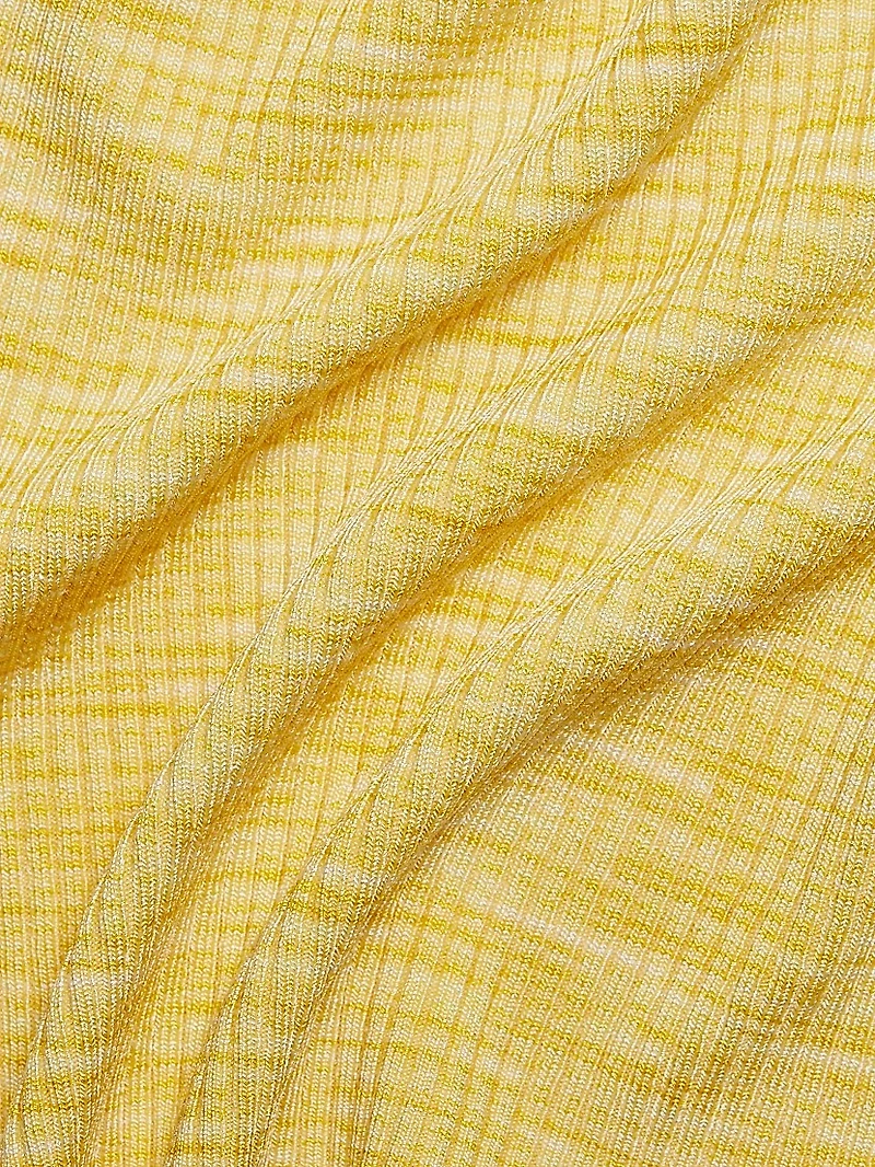 Illuminate Mouline Rib-Knit Tank Top