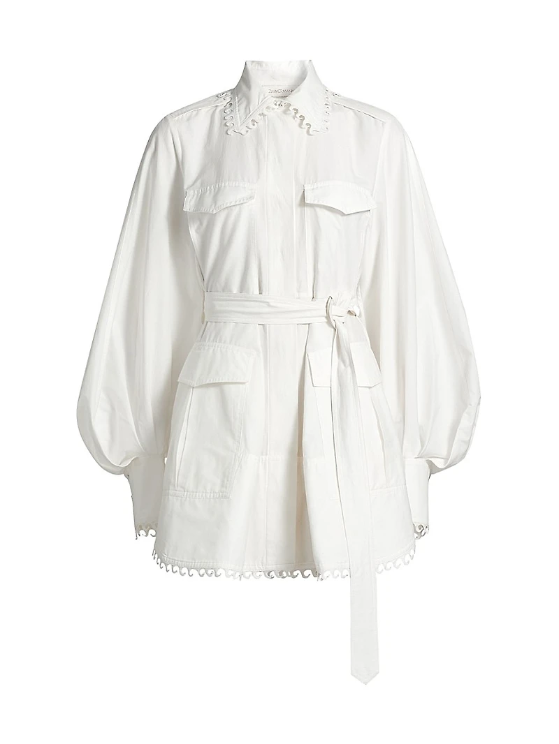 Illuminate Utility Mini Dress