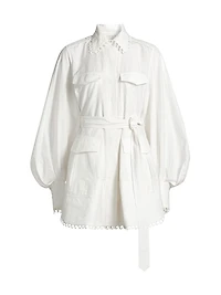 Illuminate Utility Mini Dress