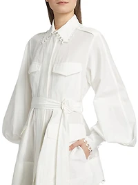 Illuminate Utility Mini Dress