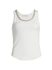 Illuminate Embellished Tank Top
