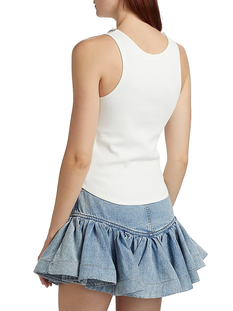 Illuminate Embellished Tank Top