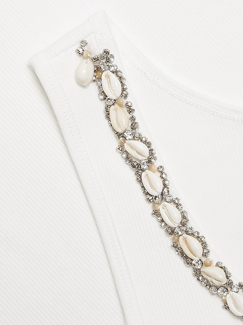 Illuminate Embellished Tank Top