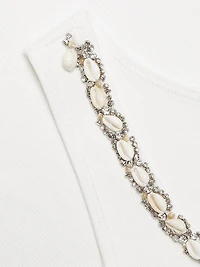 Illuminate Embellished Tank Top