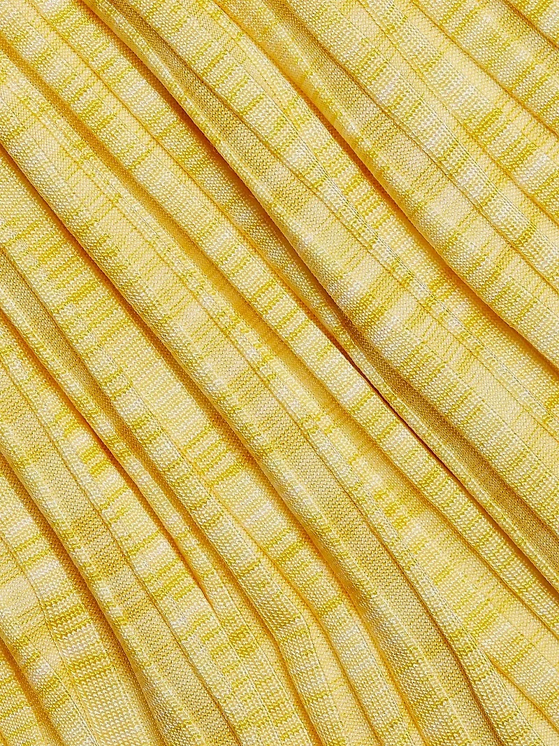 Illuminate Mouline Rib-Knit Midi-Skirt