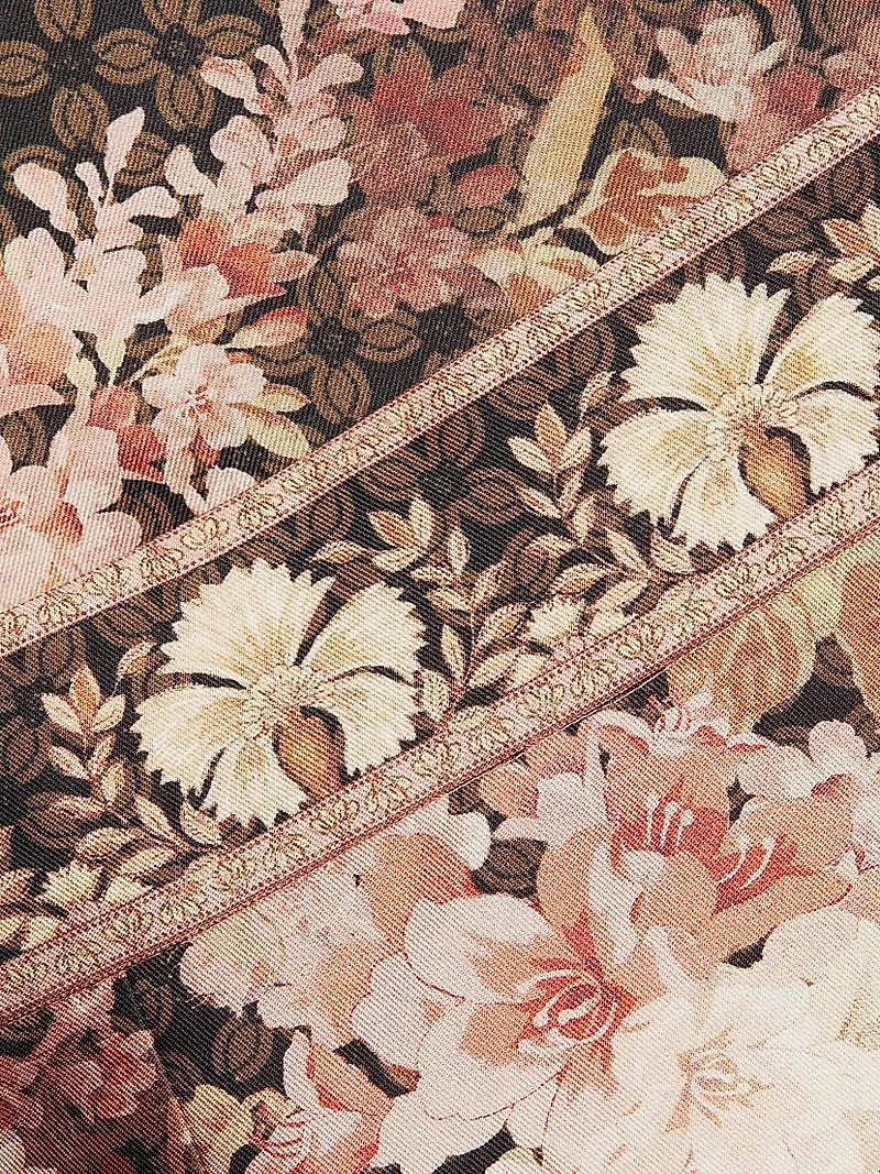 Floral Print Flutter Shorts