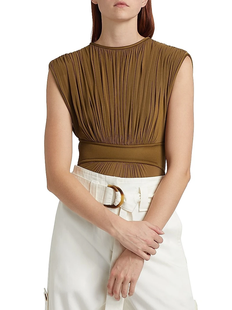 Illuminate Pleated Bodysuit