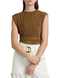 Illuminate Pleated Bodysuit