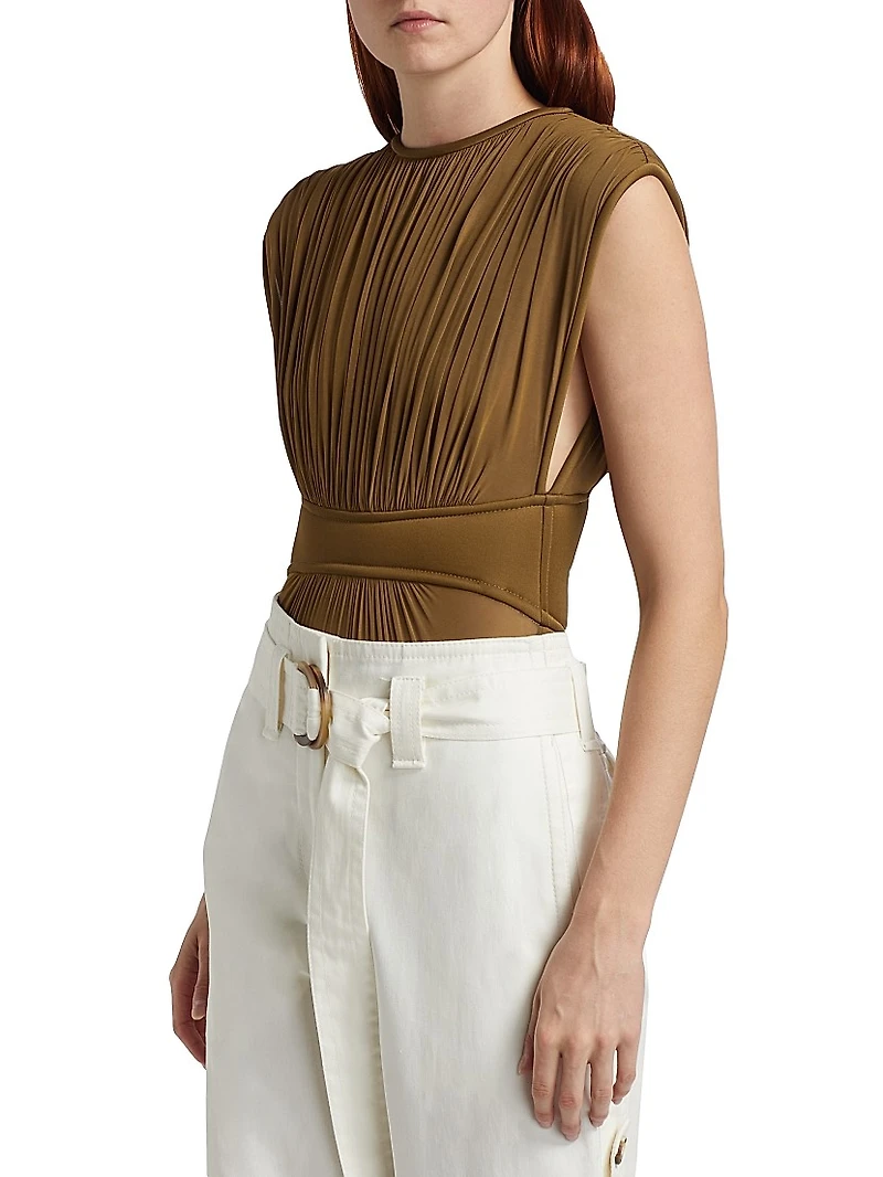 Illuminate Pleated Bodysuit