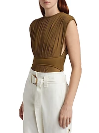 Illuminate Pleated Bodysuit
