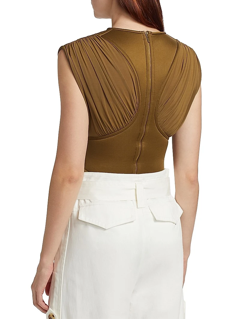 Illuminate Pleated Bodysuit