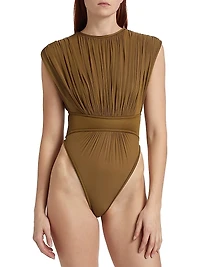 Illuminate Pleated Bodysuit