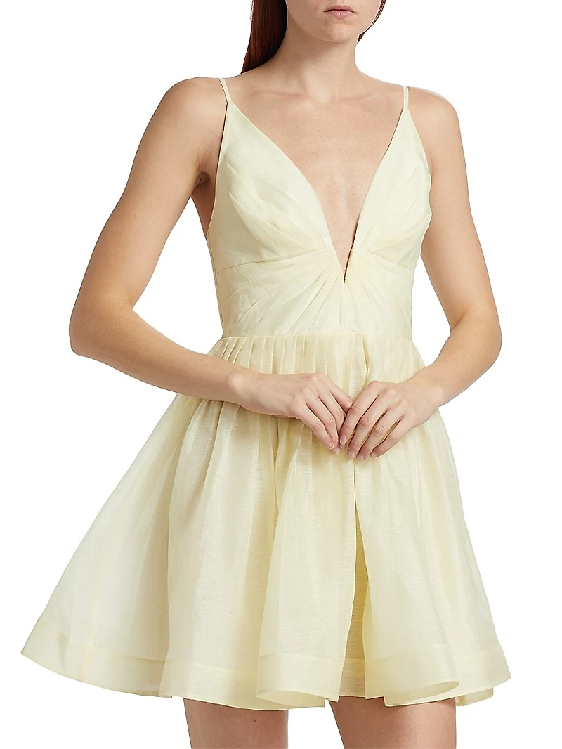 Illuminate Draped Minidress