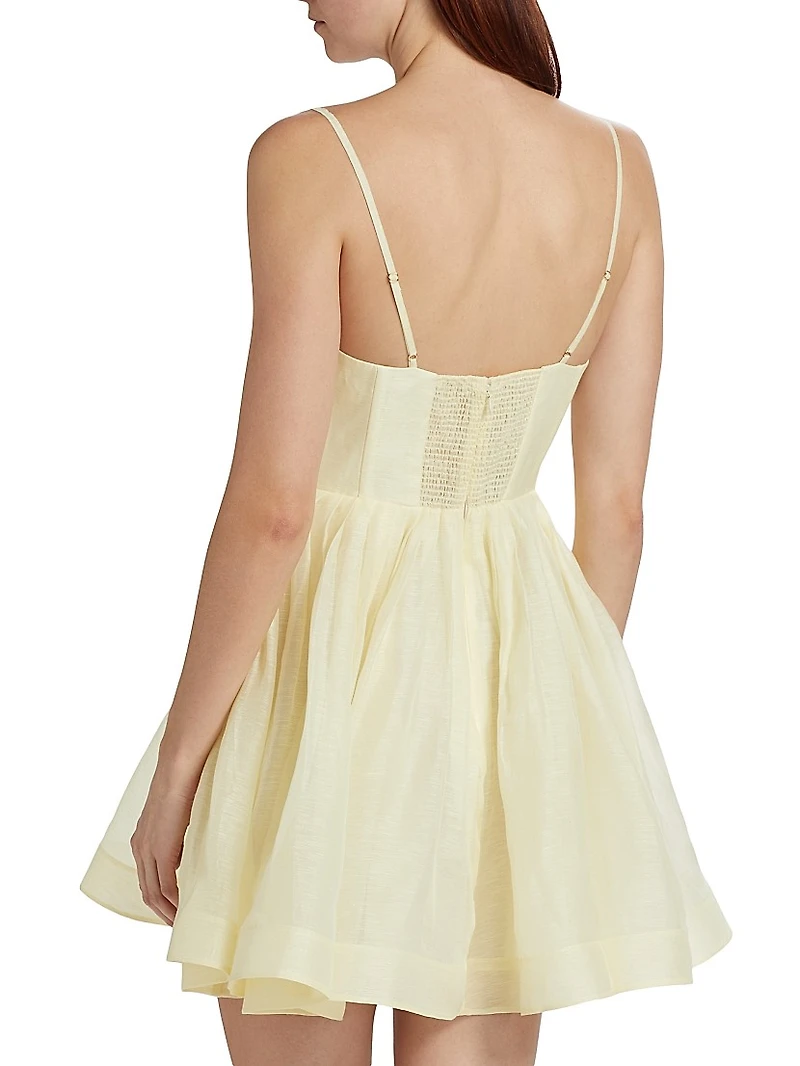 Illuminate Draped Minidress