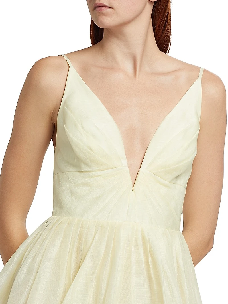 Illuminate Draped Minidress