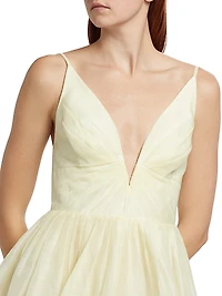 Illuminate Draped Minidress