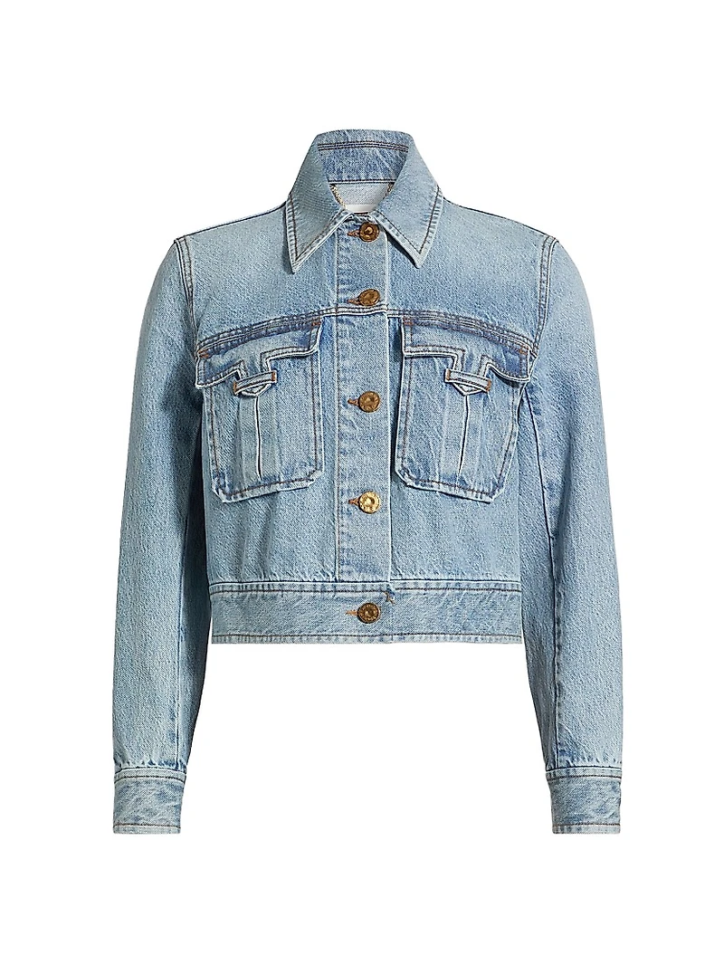 Denim Crop Jacket