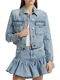 Denim Crop Jacket